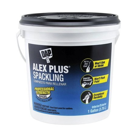 DAP Alex Plus Ready to Use White Spackling Compound 1 gal 7079818747